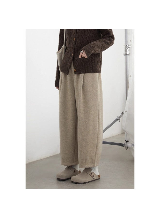 XINYANG Balloon Pants 2025 Autumn Slimming Wide Leg Pants Women'S Oversized Cut Straight Leg Long Pants - Image 4