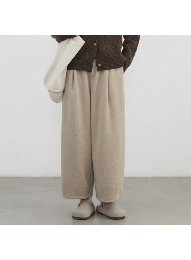 XINYANG Balloon Pants 2025 Autumn Slimming Wide Leg Pants Women'S Oversized Cut Straight Leg Long Pants - Image 5