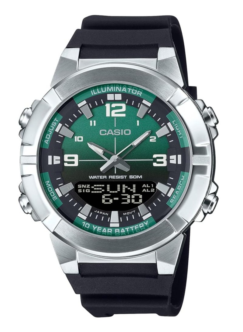 CASIO AMW-870A-3AVDF Analog Digital Resin Strap Men's Watch