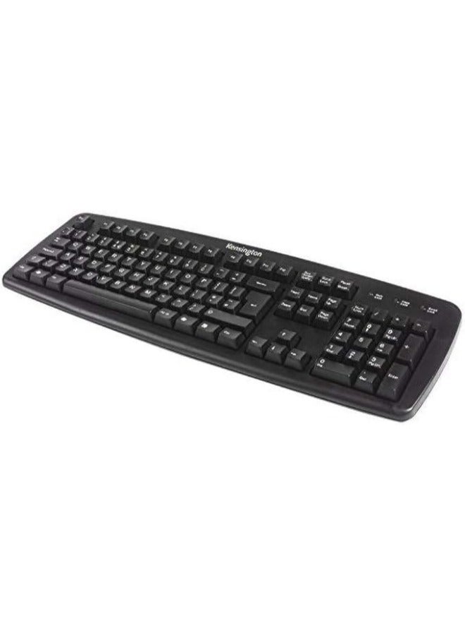 Kensington Wired ValuKeyboard - Suitable For Home & Office, Compatible with Windows, Laptops, Notebooks, MacOS & Spillproof - ARB/ENG | 1500109AB - Image 2