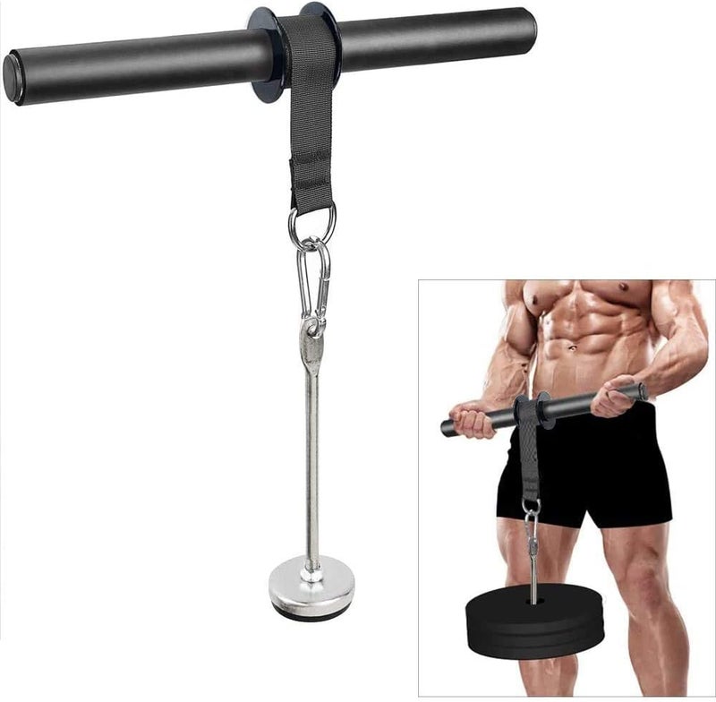 Morwealth Forearm Wrist Roller Blaster Exercise Trainer Weight-Bearing Wider Nylon Straps Arm Strength Training Fitness Equipment Anti-Slip Home Gym Workout - Image 1