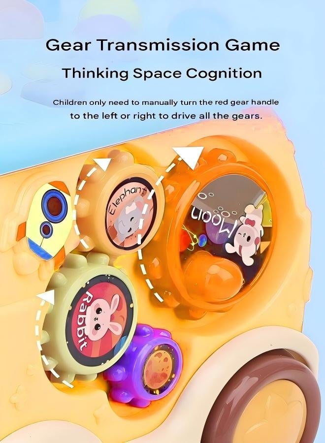 Pounding Toys For Toddlers Educational Toy Pull Along Bus Gopher Toy   Playing Hammering Game  Children's Puzzle Baby Toy  Grasping Handle  Hammering Game For Kids Early Educational Toy Toys For 3-6 - Image 5