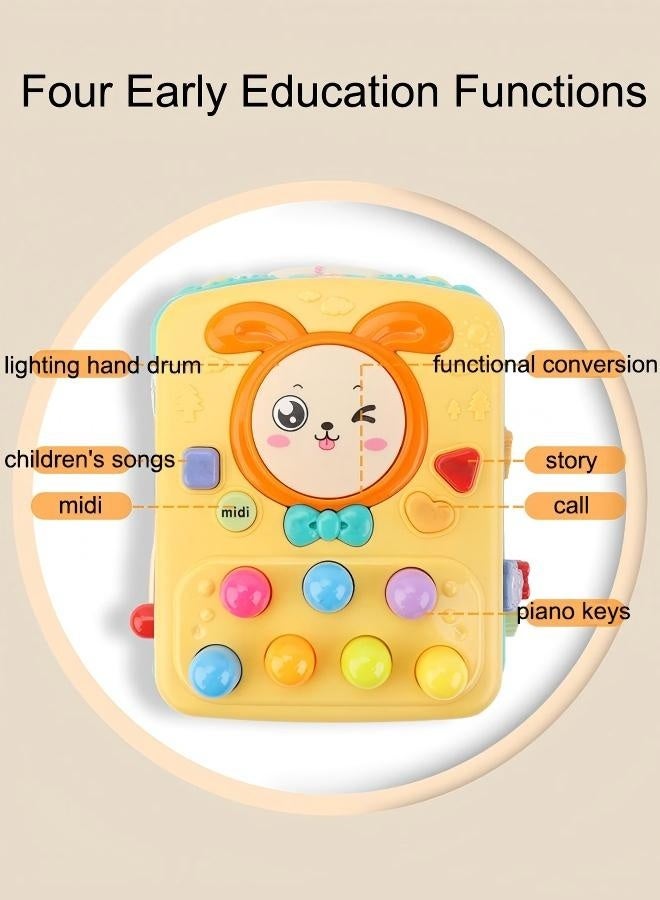 Pounding Toys For Toddlers Educational Toy Pull Along Bus Gopher Toy   Playing Hammering Game  Children's Puzzle Baby Toy  Grasping Handle  Hammering Game For Kids Early Educational Toy Toys For 3-6 - Image 2