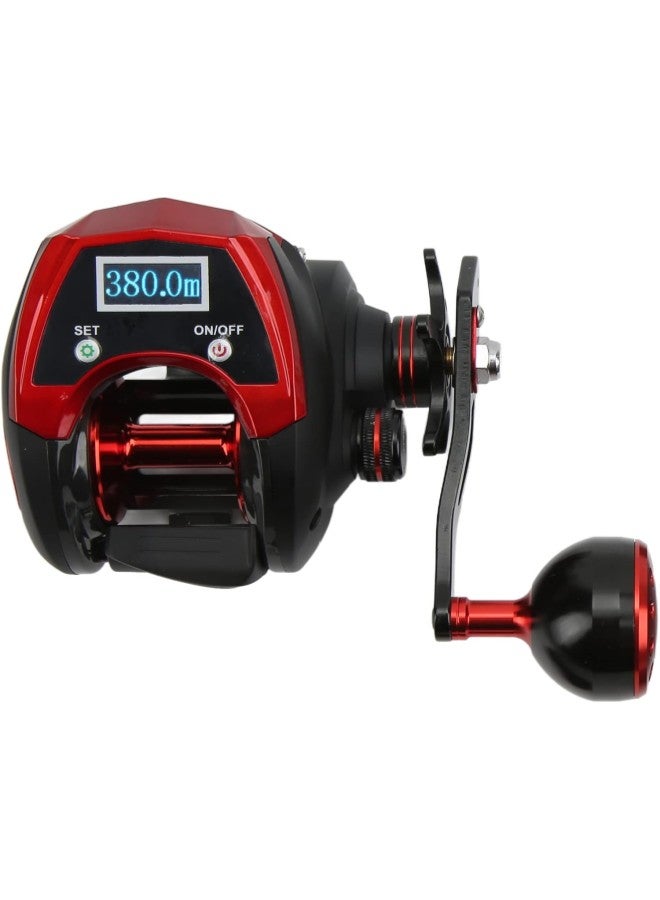 Electric Bill Fishing Reel, Spinning Reel Fishing Reel Metal lid Reel 6.4: 1 Glass Wire LCD Fishing Reel, Ultra Smooth ShanryasEWi6m1w ShanryasEWi6m1w - Image 1