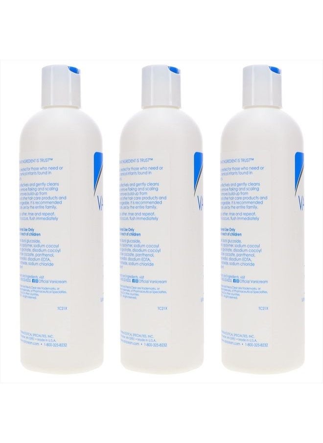 Vanicream Shampoo For Sensitive Skin 12 OZ (Pack of 3)  - Image 5