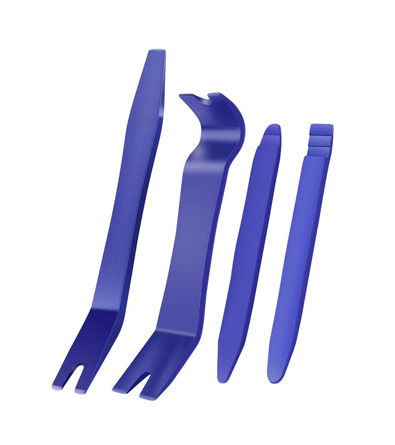 Dark Blue 4Pcs Car Interior Removal Tool Set Scratch Free Plastic Crowbar For Door Panel Clip Buckle - Image 4