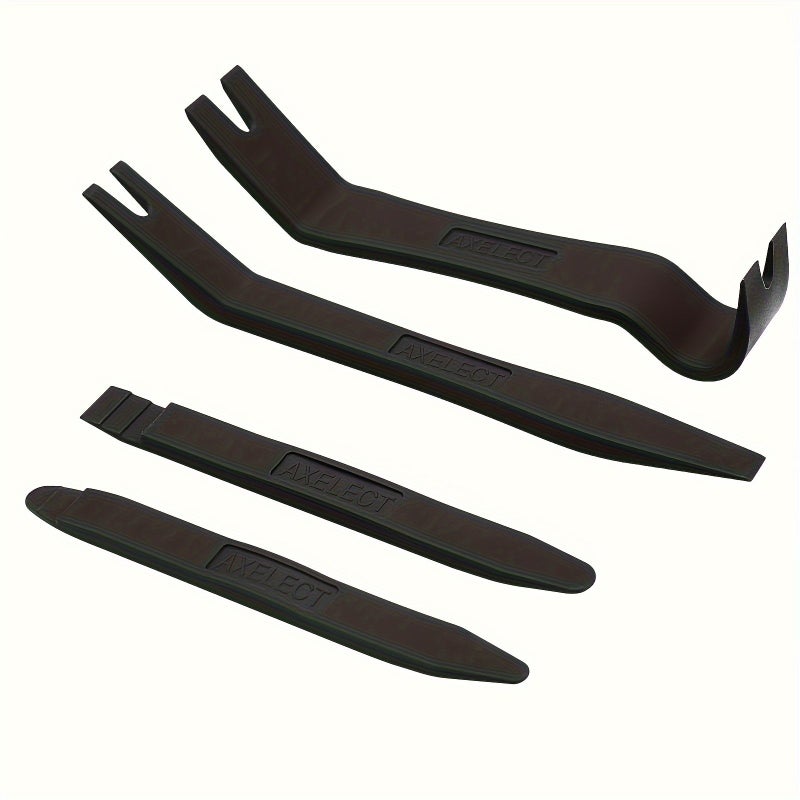 Dark Blue 4Pcs Car Interior Removal Tool Set Scratch Free Plastic Crowbar For Door Panel Clip Buckle - Image 1