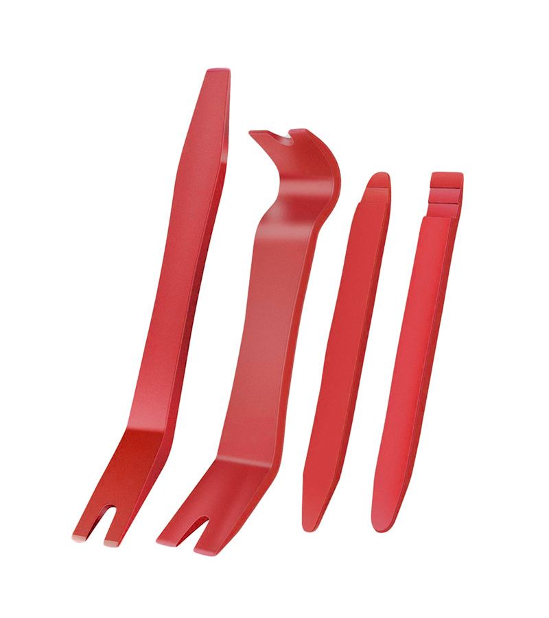Dark Blue 4Pcs Car Interior Removal Tool Set Scratch Free Plastic Crowbar For Door Panel Clip Buckle - Image 5