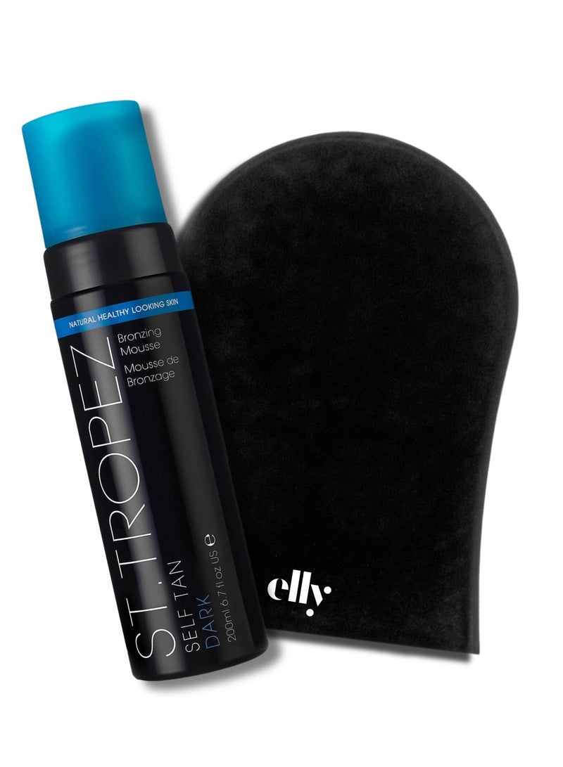 ST.TROPEZ St.Tropez Dark Mousse Fake Tan and ELLY Glove application. Women and men  - Image 1