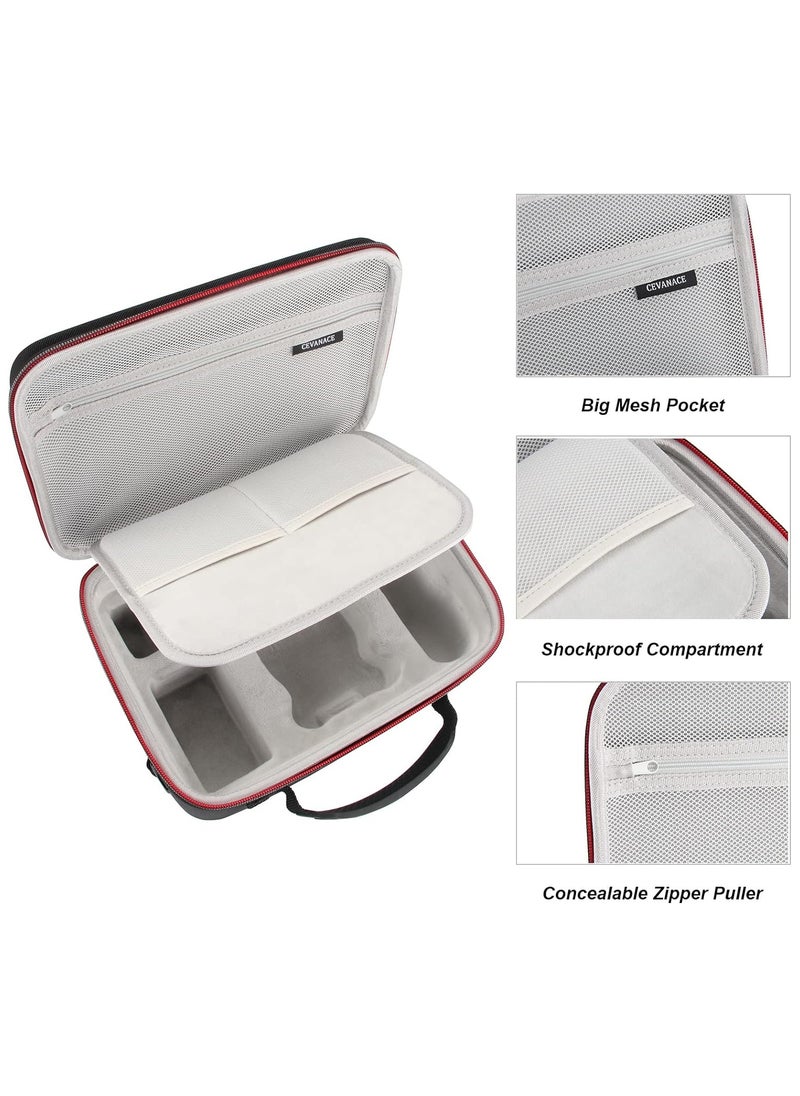 Mini 3 Pro Case, Portable Travel Bag for DJI Mini 3 Pro Drone, Compatible with DJI RC or RC-N1 Controllers and Other Accessories (Black)