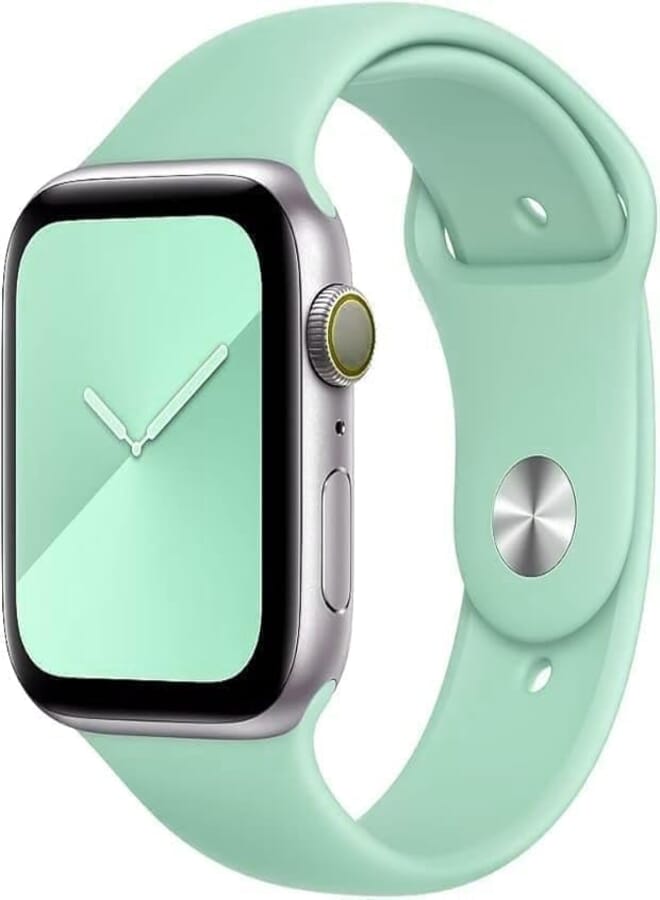 Next NextStore Silicone Band Compatible with iWatch 42mm 44mm 45mm 49mm, Durable Soft Silicone Strap Compatible with Ultra/Ultra 2 iWatch SE & Series 1/2/3/4/5/6/7/8/9, Daily Use