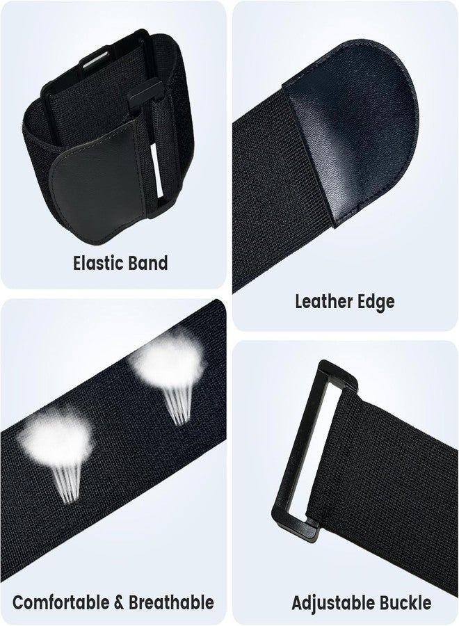 OHLPRO Pilot Kneeboard for iPad & 7"-11" Tablets, Upgraded 2 Pack Elastic Strap for Secure Fit on Thigh, Adjustable Viewing Angles, Premium Plastic Material, Ideal for Aviation & Watching - Image 4
