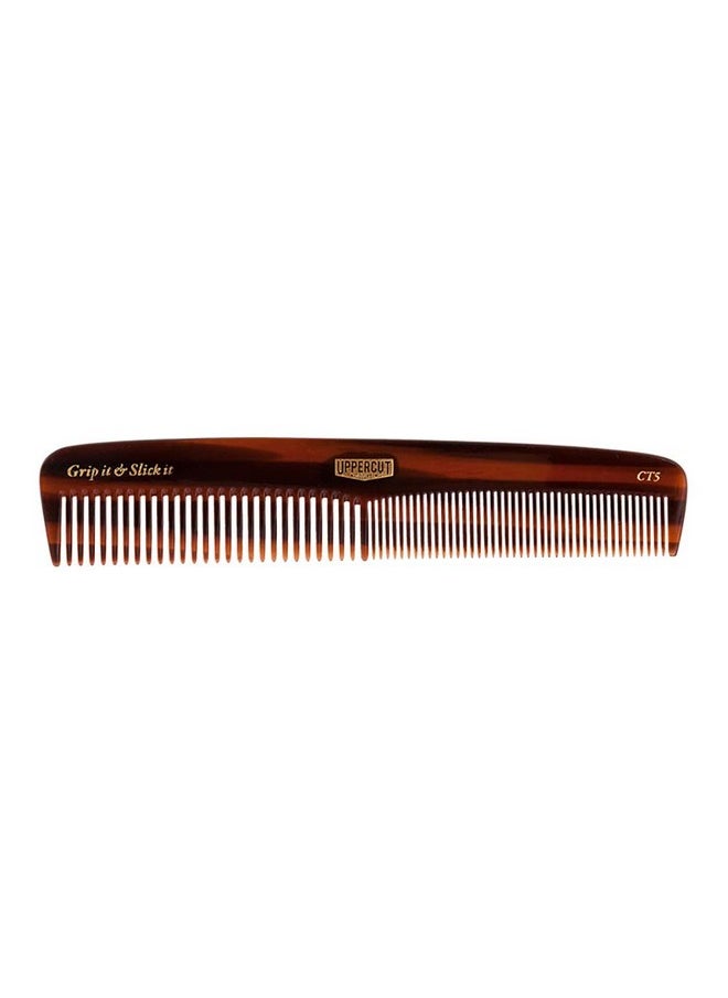 Uppercut Deluxe - Ct5 Tortoise Shell Pocket Comb - Image 1