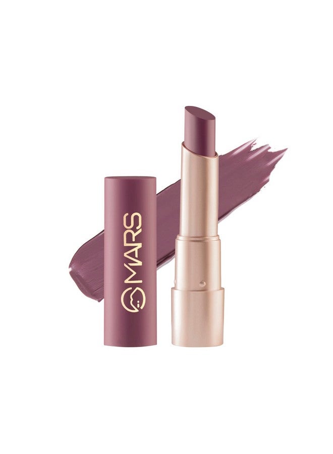 MARS Creamy Matte Long Lasting Lipstick for Women | Creamy Lipstick | Single Swipe Application | Smooth & Light Weight (3.2 gm) (14-Sinful Salsa) - Image 1