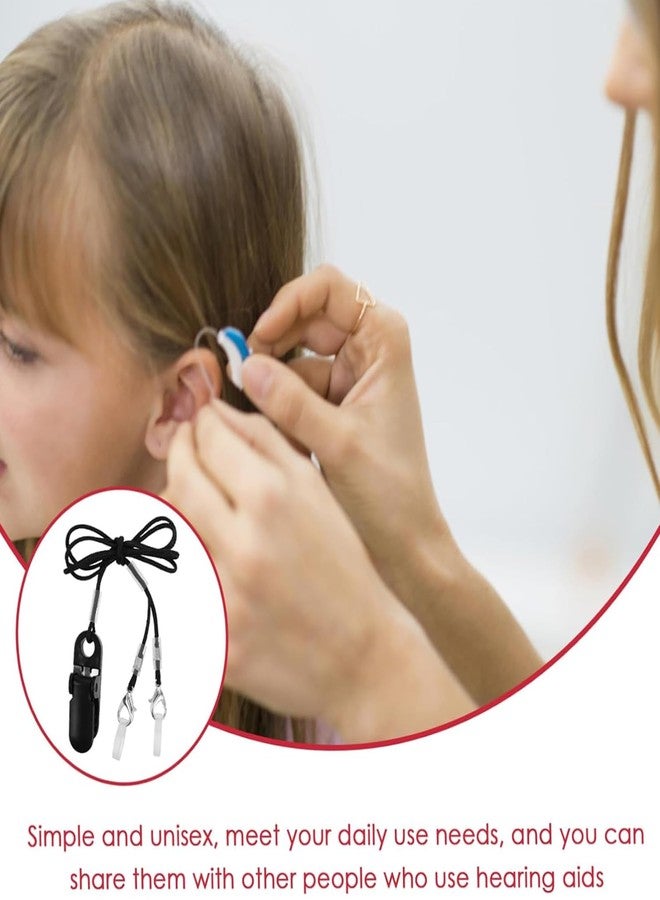 RupeeRise Hearing Aid Lanyard with Secure Clip, Anti-Loss Cord for Hearing Devices, Suitable for Adults - Image 5