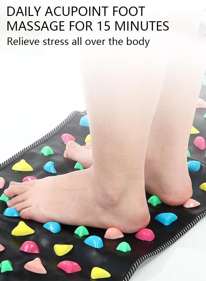 Generic Foot Massage Cushion Reflexology Foot Massage Acupressure Cushion Shiatsu Relaxation Suitable for elderly students and office workers who sit for long periods of time  - Image 3