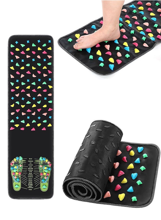 Generic Foot Massage Cushion Reflexology Foot Massage Acupressure Cushion Shiatsu Relaxation Suitable for elderly students and office workers who sit for long periods of time  - Image 1