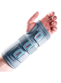 FEATOL FEATOL Wrist Brace Carpal Tunnel for Women Men, Adjustable Night Sleep Support Brace with Splints Left Hand, Small/Medium  - Image 1