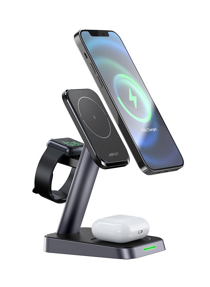 أسيفاست حامل سطح المكتب شاحن لاسلكي سريع من Acefast E3 3 في 1 - Image 3