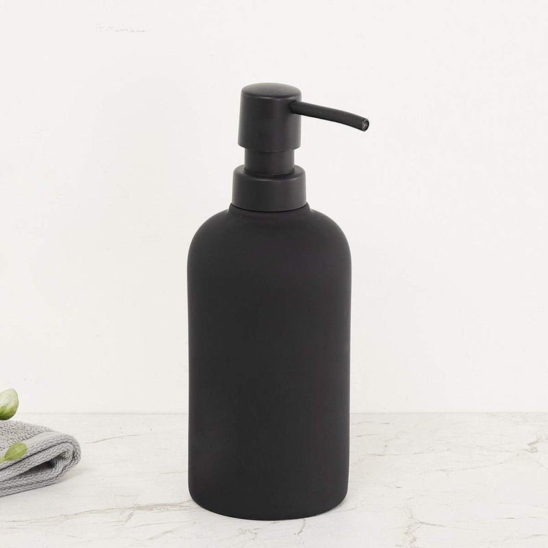 Home Centre Mandarin Solid Ceramic Soap Dispenser - Image 1