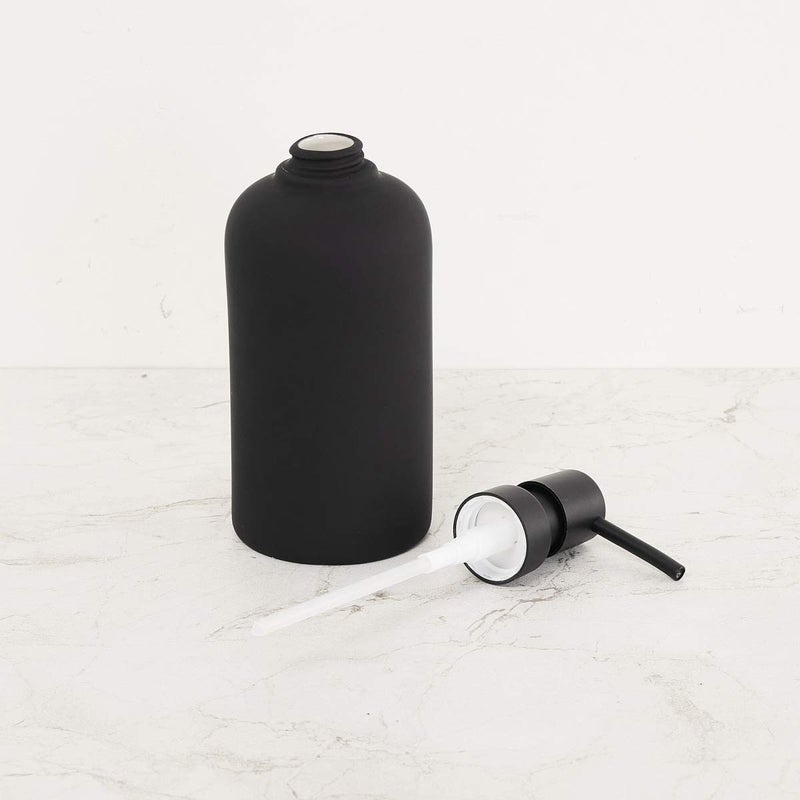 Home Centre Mandarin Solid Ceramic Soap Dispenser - Image 4
