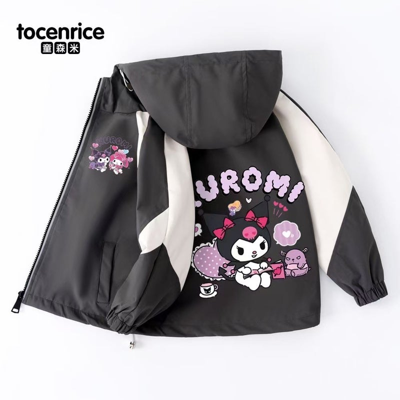 Kulomi Coat Girl'S Charge Clothes Autumn Coat Girl'S Mid-Big Boy'S Windproof Autumn Clothes - Image 5