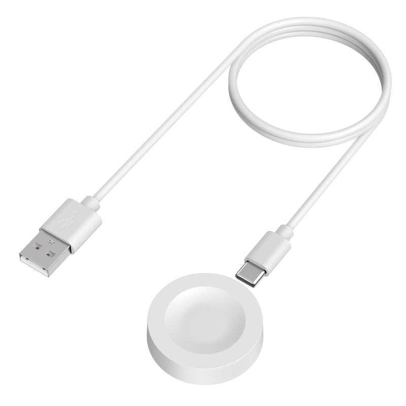 Mugust Charger for Huawei Watch GT4/GT3/GT3 Pro/GT2 Pro/Watch 4/4 Pro/3/3 Pro/Ultimate/GT Runner, Replacement USB Charging Cable for Smart Watch Accessories(White) - Image 5