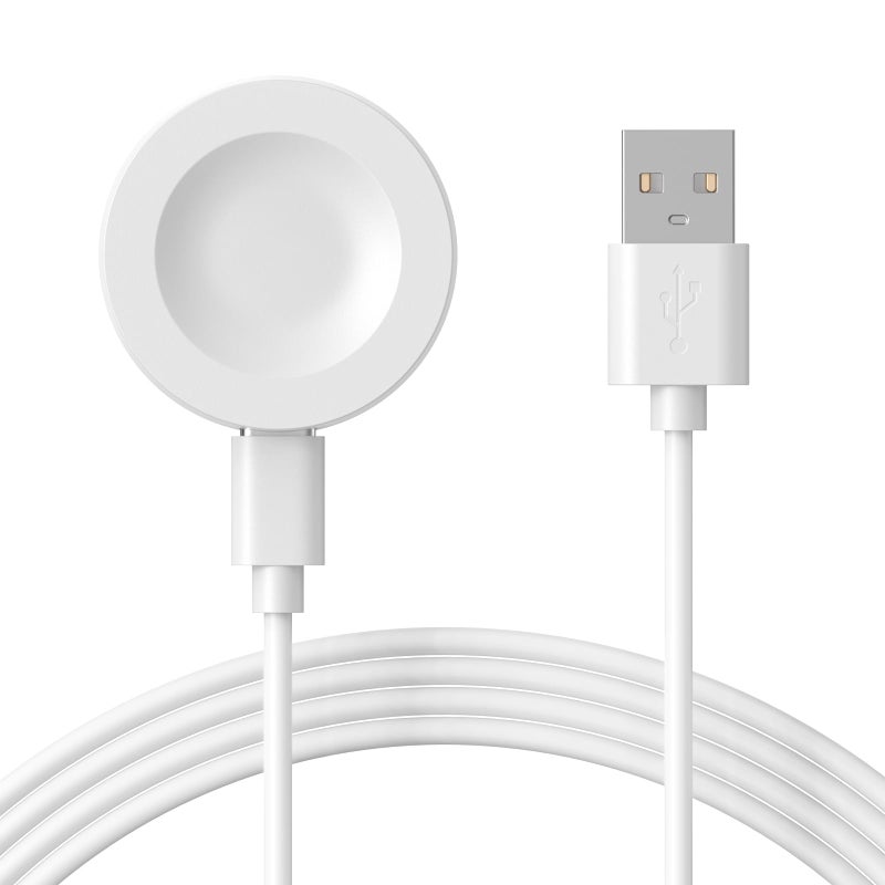 Mugust Charger for Huawei Watch GT4/GT3/GT3 Pro/GT2 Pro/Watch 4/4 Pro/3/3 Pro/Ultimate/GT Runner, Replacement USB Charging Cable for Smart Watch Accessories(White) - Image 1