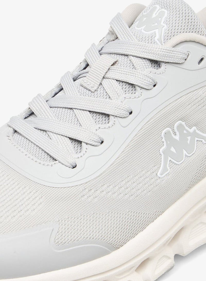 Kappa Women's Logo Print Sports Shoes with Lace-Up Closure - Image 4