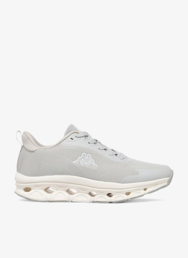 Kappa Women's Logo Print Sports Shoes with Lace-Up Closure - Image 3