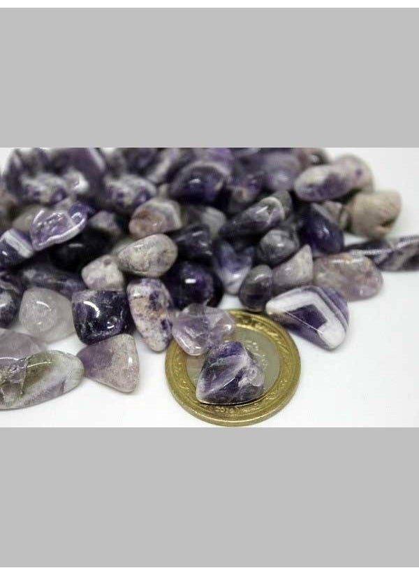 Yaşam Tohumu Seed of Life Amethyst Stone Chickpea Size 50 Grams  - Image 1
