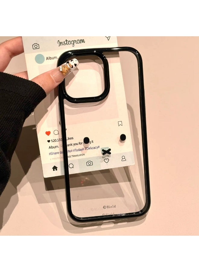 NIBEMINENT Miffy Rabbit Protective TPU Case Cover For iPhone 16 Pro Max, Clear - Image 2