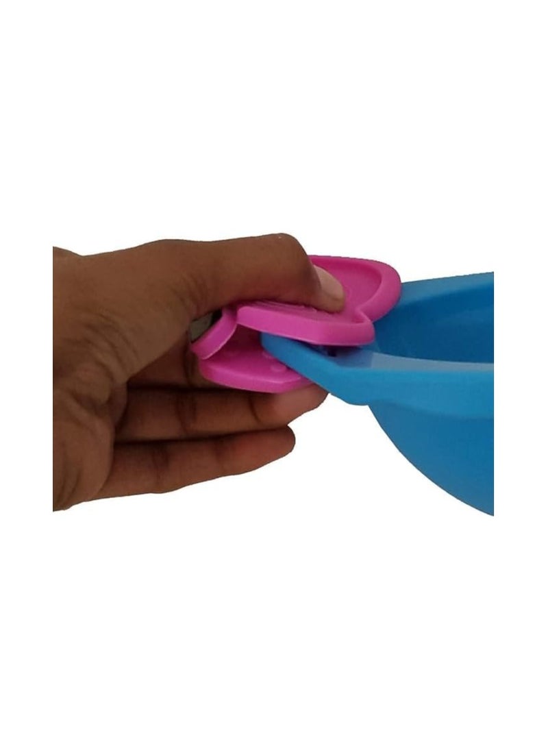 Butterfly Shape Magnetic Silicone Gloves Set Heat Resistant Pot Holder Pan Holder Utensil Handle for Oven Kitchen Home Tools Camping Decor - Image 5