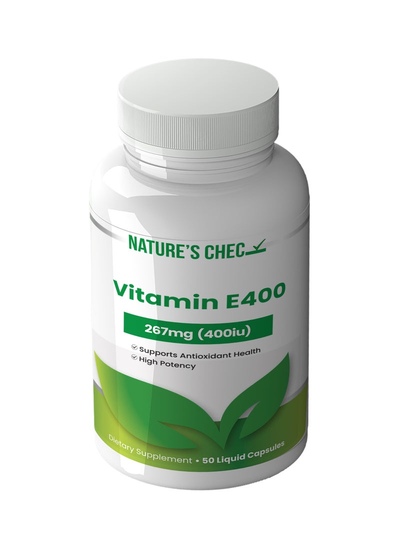 NATURE'S CHEC - Vitamin E400 - Image 1