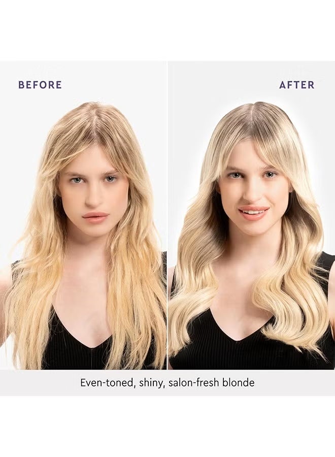 EELHOE Purple Color Hair Mask With Keratin, Deep Conditioner And Toner For Blonde, Brassy Hair, Remove Yellow Tones & Condition Dry, Damaged Hair, Repair & Nourishment Treatment For Bleached Treatment, 100G - Image 5