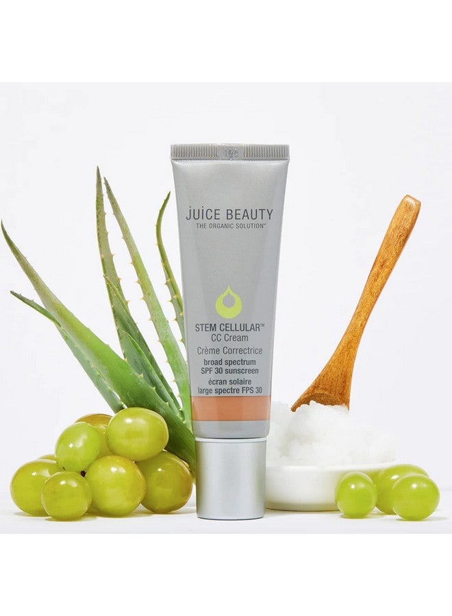 Juice Beauty STEM CELLULAR CC Cream with SPF 30 -Warm Glow | Natural-Looking Coverage, Sun Protection, Age-Defying, Skin-Perfecting Formula with Zinc SPF 30 Sunscreen-1.7 fl oz - Image 3