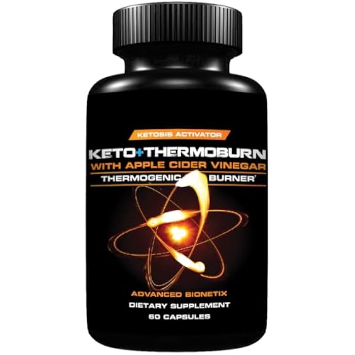 Advanced Bionetix ThermoBurn™ Ketosis Activator Keto Supplement + Apple Cider Vinegar Capsules Thermogenic Weight Loss. ACV Pills Work Synergistically Hunger Control, Detox, Diet Pills That Work - Image 1