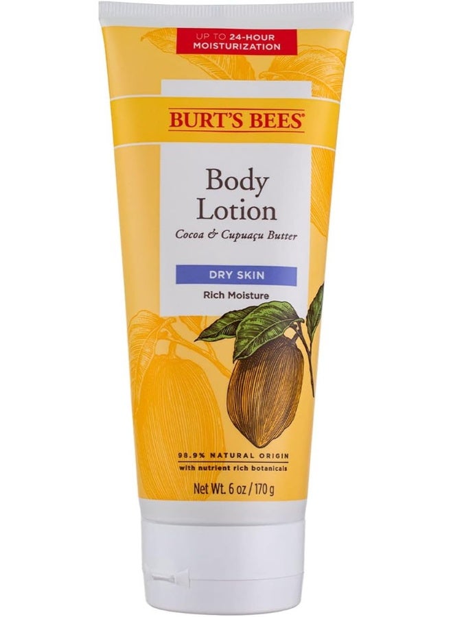Burt's Bees Body Lotion Cocoa & Cupuaçu Butter - Image 1