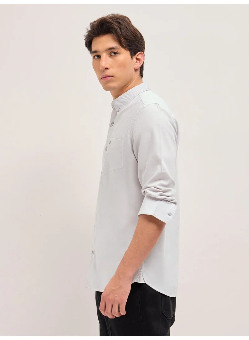 THE BEAR HOUSE  Men’s Long Sleeve Shirt – Classic, Comfortable and Stylish Essential for Work, Travel or Casual Outings for Men | Best Price UAE