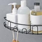 BIRDWING Flower Design Wall Mounted Stand Holder with Adhesive Sticker No-Drilling Soap/Shampoo Holder Ideal for Kitchen, Bathroom (JJ_Pack of-1) - Image 4