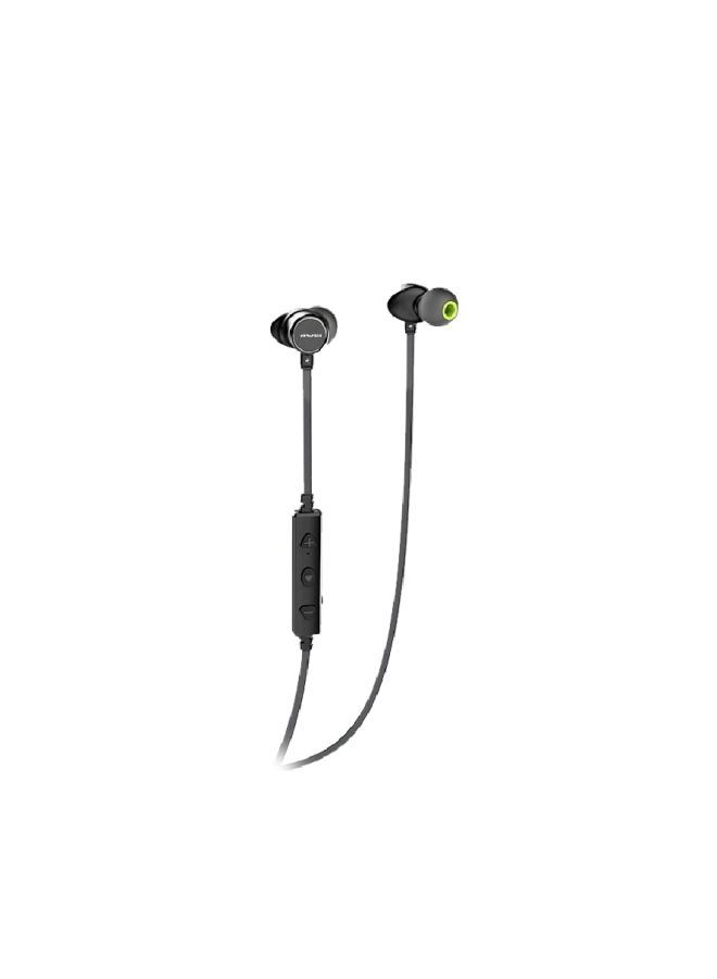 NIBEMINENT Bluetooth In-Ear Earphones With Mic Black - Image 3