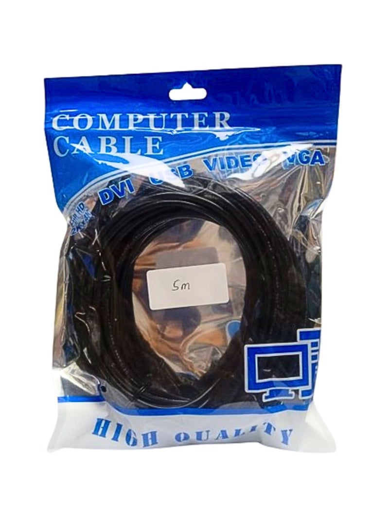 USB A to B Printer Cable 5M High Speed Data Scanner Printer Cord Compatible for Printers - Image 1