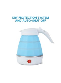 DMAYA Portable Silicone Foldable Electric Kettle Fast Boiling Food Grade Water Milk Tea Coffee Boil Machine Easy to Travel Boil Dry Protection  - Image 4