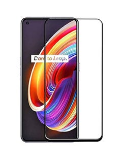 ZOOMEE Full Coverage Tempered Glass Screen Protector For Oppo K10 Clear/Black  - Image 1