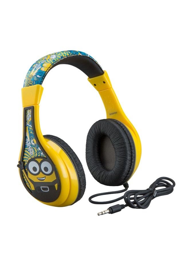 KIDdesigns - KIDdesigns Minions The Rise of Gru Wired Headphones - Image 1