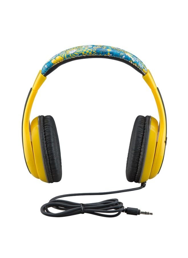 KIDdesigns - KIDdesigns Minions The Rise of Gru Wired Headphones - Image 1