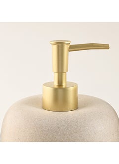 Homez Homez 4Pcs Resin Bathroom Accessories Set In Beige  - Image 2