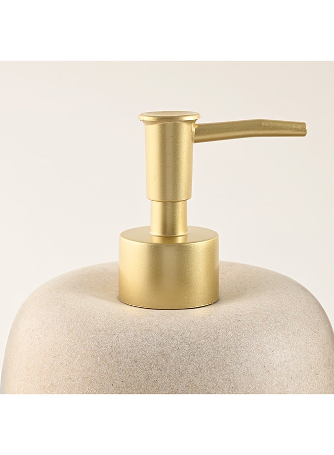 Homez 4Pcs Resin Bathroom Accessories Set In Beige - Image 2