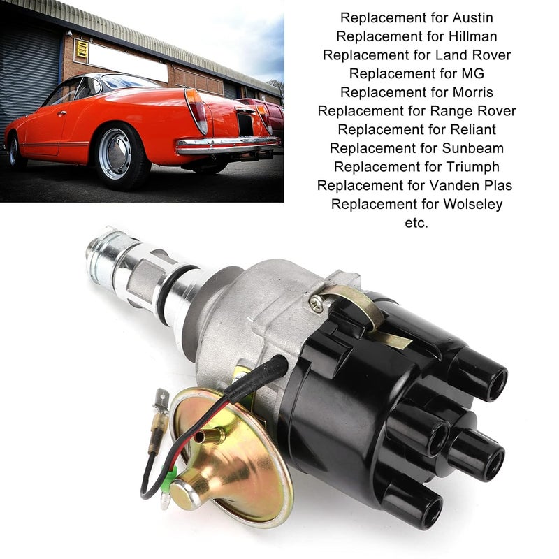 Electronic Ignition Distributor Replacement for Land, Metal and ABS Construction - Easy Installation, Reliable Performance, Suitable for British Motor Corporation A Series Engin - Image 2