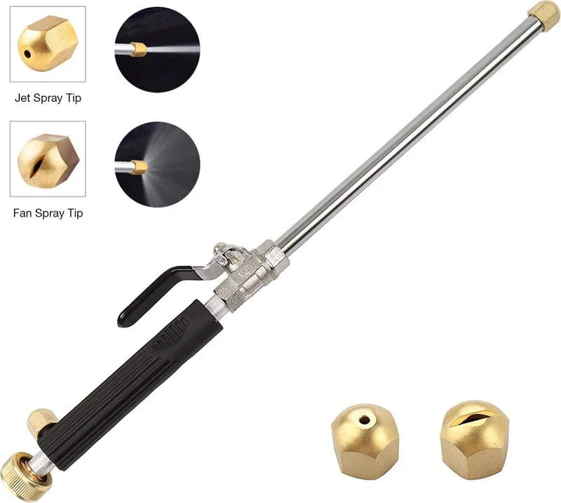 Valkyrie High Pressure Metal Water Gun Car Washing Spray Garden Water Jet Pressure Washer Nozzle